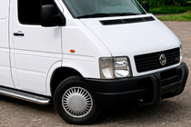 Volkswagen LT 1995–2006 Frontbåge Kelebek WT011 Black (rostfritt stål) foto 2