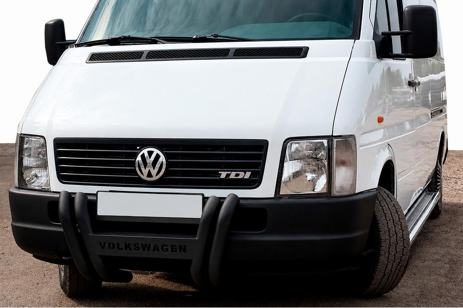 Volkswagen LT 1995–2006 Frontbåge Kelebek WT011 Black (rostfritt stål) Image