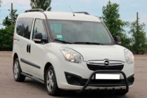 Opel Combo 2012–2018 Frontbåge Black (rostfritt stål) foto 2