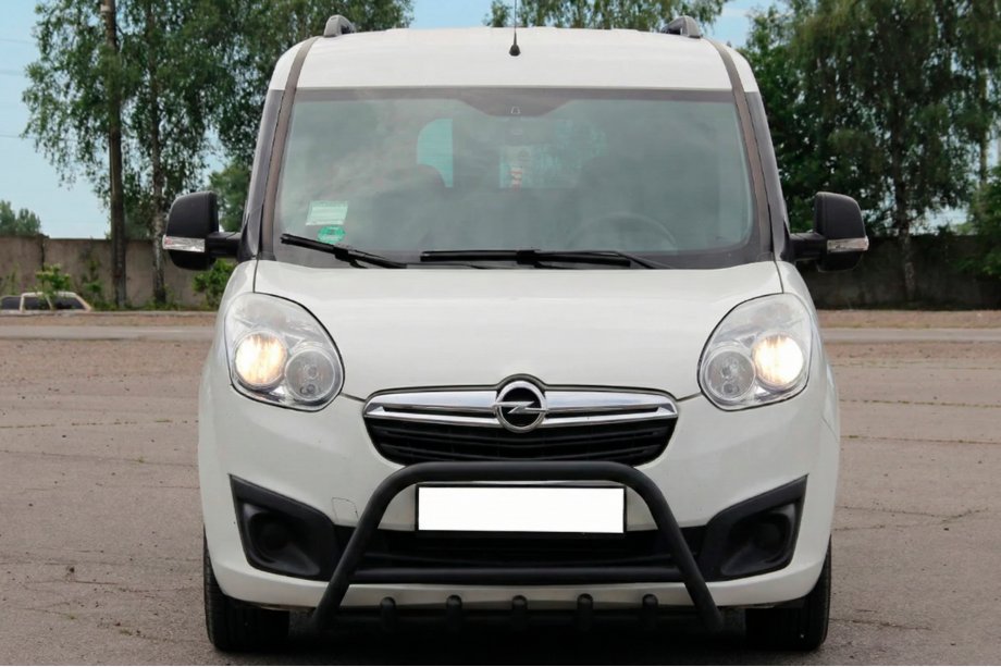 Opel Combo 2012–2018 Frontbåge Black (rostfritt stål) Image
