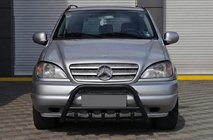 Mercedes ML W163 1997–2005 Frontbåge Black (rostfritt stål) foto 4
