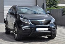 Kia Sportage 2010–2015 Frontbåge WT006 Black (rostfritt stål) foto 1