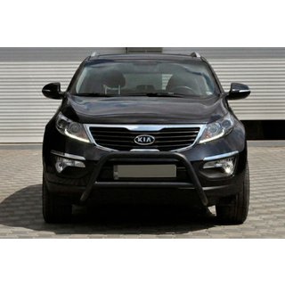 Frontbåge WT006 Black (rostfritt stål) Kia Sportage 2010–2015 foto 2