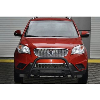 Frontbåge WT005 Black (rostfritt stål) SsangYong Korando 2010–2019 foto 2