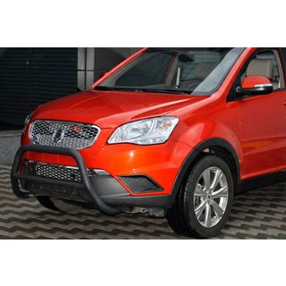 Frontbåge WT005 Black (rostfritt stål) SsangYong Korando 2010–2019 foto 1