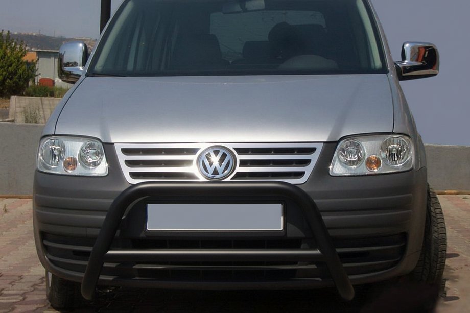 Volkswagen Caddy 2004–2010 Frontbåge WT005 Black (rostfritt stål) Image