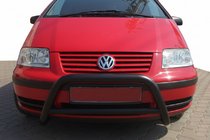 Volkswagen Sharan 1995–2010 Frontbåge WT005 Black (rostfritt stål) foto 3