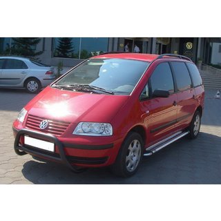 Frontbåge WT005 Black (rostfritt stål) Volkswagen Sharan 1995–2010 foto 2