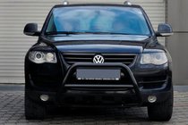 Volkswagen Touareg 2002–2010 Frontbåge (bullbar) WT005 Colt Black (rostfritt stål) foto 4