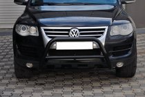 Volkswagen Touareg 2002–2010 Frontbåge (bullbar) WT005 Colt Black (rostfritt stål) foto 5