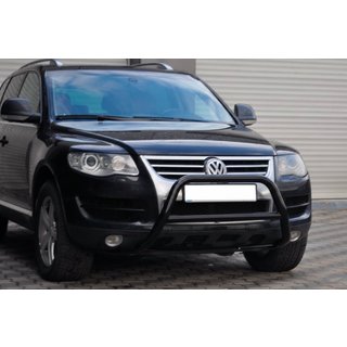 Frontbåge (bullbar) WT005 Colt Black (rostfritt stål) Volkswagen Touareg 2002–2010 foto 2