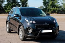Kia Sportage 2015–2021 Bullbar WT006 Black (rostfritt stål) foto 2