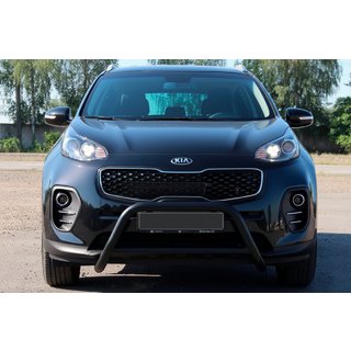 Bullbar WT006 Black (rostfritt stål) Kia Sportage 2015–2021 foto 4