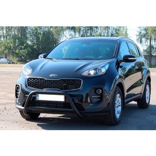 Bullbar WT006 Black (rostfritt stål) Kia Sportage 2015–2021 foto 3