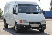 Ford Transit 1991–2000 Bullbar WT006 Black (rostfritt stål) foto 1