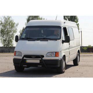 Bullbar WT006 Black (rostfritt stål) Ford Transit 1991–2000 foto 2