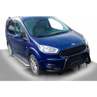 Frontbåge WT005 Black (rostfritt stål) Ford Courier 2014–2023