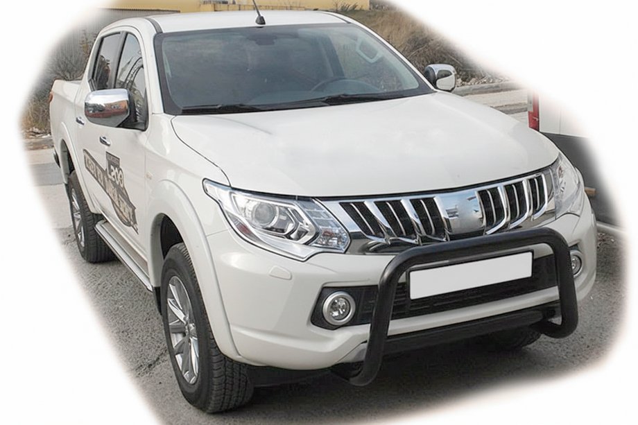 Mitsubishi L200 2015–2024 Frontbåge WT005 Black (rostfritt stål) Image