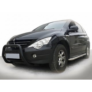 Frontbåge WT005 Black (rostfritt stål) SsangYong Action 2005–2018
