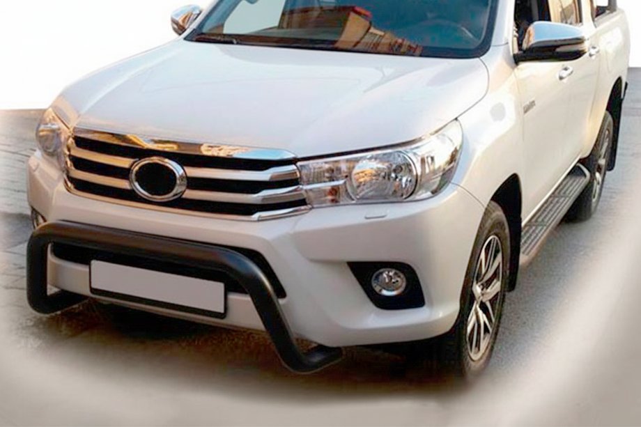 Toyota Hilux 2015– Frontbåge WT009 Black (rostfritt stål) Image