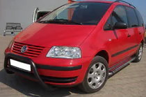 Ford Galaxy 1995–2006 Frontbåge WT005 Black (rostfritt stål) foto 3