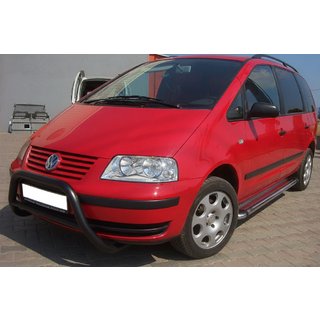 Frontbåge WT005 Black (rostfritt stål) Ford Galaxy 1995–2006 foto 3