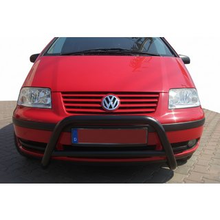 Frontbåge WT005 Black (rostfritt stål) Ford Galaxy 1995–2006 foto 2