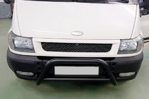 Ford Transit 2000–2014 Bullbar WT006 Black (rostfritt stål) foto 1