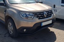 Dacia Duster 2018–2024 Frontbåge WT008 Black (rostfritt stål) foto 4