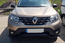 Dacia Duster 2018–2024 Frontbåge WT008 Black (rostfritt stål) foto 3