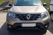 Renault Duster 2018–2024 Frontbåge WT008 Black (rostfritt stål) foto 3