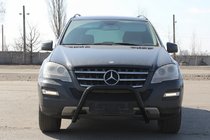 Mercedes ML W164 2005–2011 Frontbåge WT006 Black (rostfritt stål) foto 1