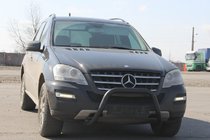 Mercedes ML W164 2005–2011 Frontbåge WT006 Black (rostfritt stål) foto 2