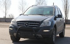 Mercedes ML W164 2005–2011 Frontbåge WT006 Black (rostfritt stål) foto 3