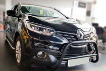 Renault Kadjar 2015–2022 Bullbar Black (rostfritt stål) foto 1
