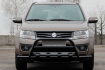 Suzuki Grand Vitara 2005–2017 Frontbåge ST-WT-15 Black (rostfritt stål) foto 2