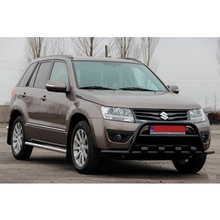 Frontbåge ST-WT-15 Black (rostfritt stål) Suzuki Grand Vitara 2005–2017 foto 1