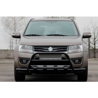 Frontbåge ST-WT-15 Black (rostfritt stål) Suzuki Grand Vitara 2005–2017 foto 2
