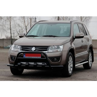 Frontbåge ST-WT-15 Black (rostfritt stål) Suzuki Grand Vitara 2005–2017 foto 3