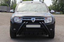 Renault Duster 2008–2017 Frontbåge Kelebek WT011 Black (rostfritt stål) foto 3