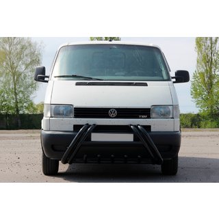 Frontbåge Kelebek WT011 Black (rostfritt stål) Volkswagen T4 Caravelle/Multivan 1990–2003 foto 1