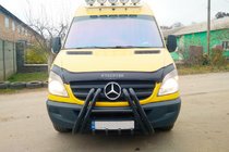 Mercedes Sprinter W906 2006–2018 Frontbåge F1-01 Black (2013-2018, rostfritt stål) foto 4