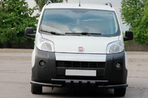Fiat Fiorino/Qubo 2008–2024 Frontbåge Shark Black (rostfritt stål) foto 2