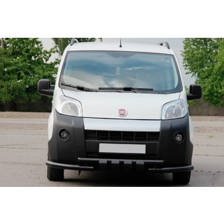 Frontbåge Shark Black (rostfritt stål) Fiat Fiorino/Qubo 2008–2024 foto 2