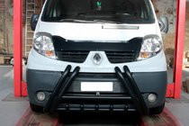 Renault Trafic 2001–2015 Frontbåge F1-01 Black (rostfritt stål) foto 1
