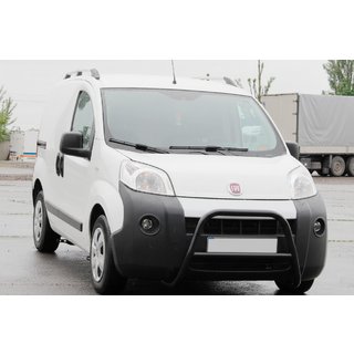 Bullbar WT006 Black (rostfritt stål) Fiat Fiorino/Qubo 2008–2024 foto 2
