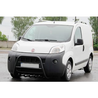 Bullbar WT006 Black (rostfritt stål) Fiat Fiorino/Qubo 2008–2024 foto 3