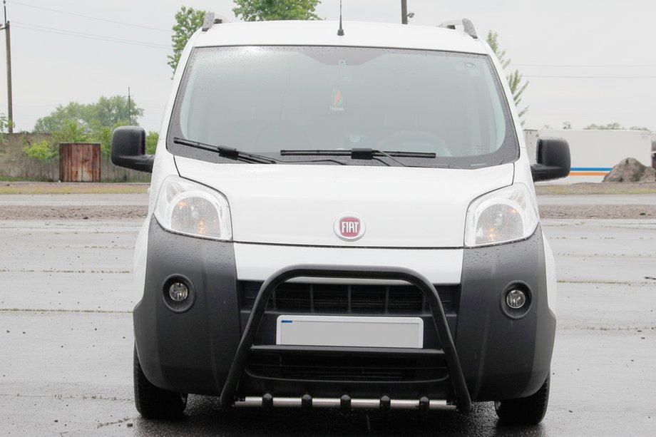 Fiat Fiorino/Qubo 2008–2024 Bullbar WT006 Black (rostfritt stål) Image