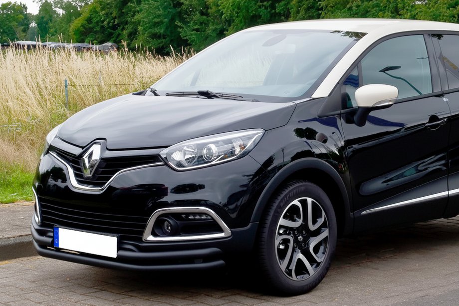 Renault Captur 2013–2019 Frontbåge ST085 Black (rostfritt stål) Image