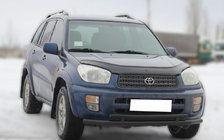 Toyota Rav 4 2001–2005 Frontbåge ST014-1 Black (rostfritt stål) foto 2